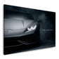 Sportwagen Auto Front im Dunkeln Dream Big Motivation Wandbild