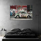 Street Art Auto Graffiti Mexiko Käfer Wandbild