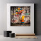Street Art Bart Comic Junge Ballons Graffiti Wand bunt Wandbild