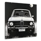 Street Art Retro Auto frontal bei Nacht BANKSY-ART Wandbild