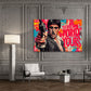 Street Art Scarface The World Is Your's Gangster Pop Art Wandbild