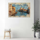 Venedig Italien La Dolce Vita Gondel Kunst Wandbild