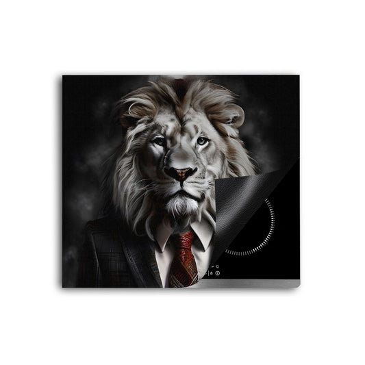 Verliebte Löwen Herdabdeckplatte Induktionsschutz für Ceranfeld & Küche Deko