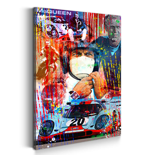 Wandbild Pop Art McQueen Style