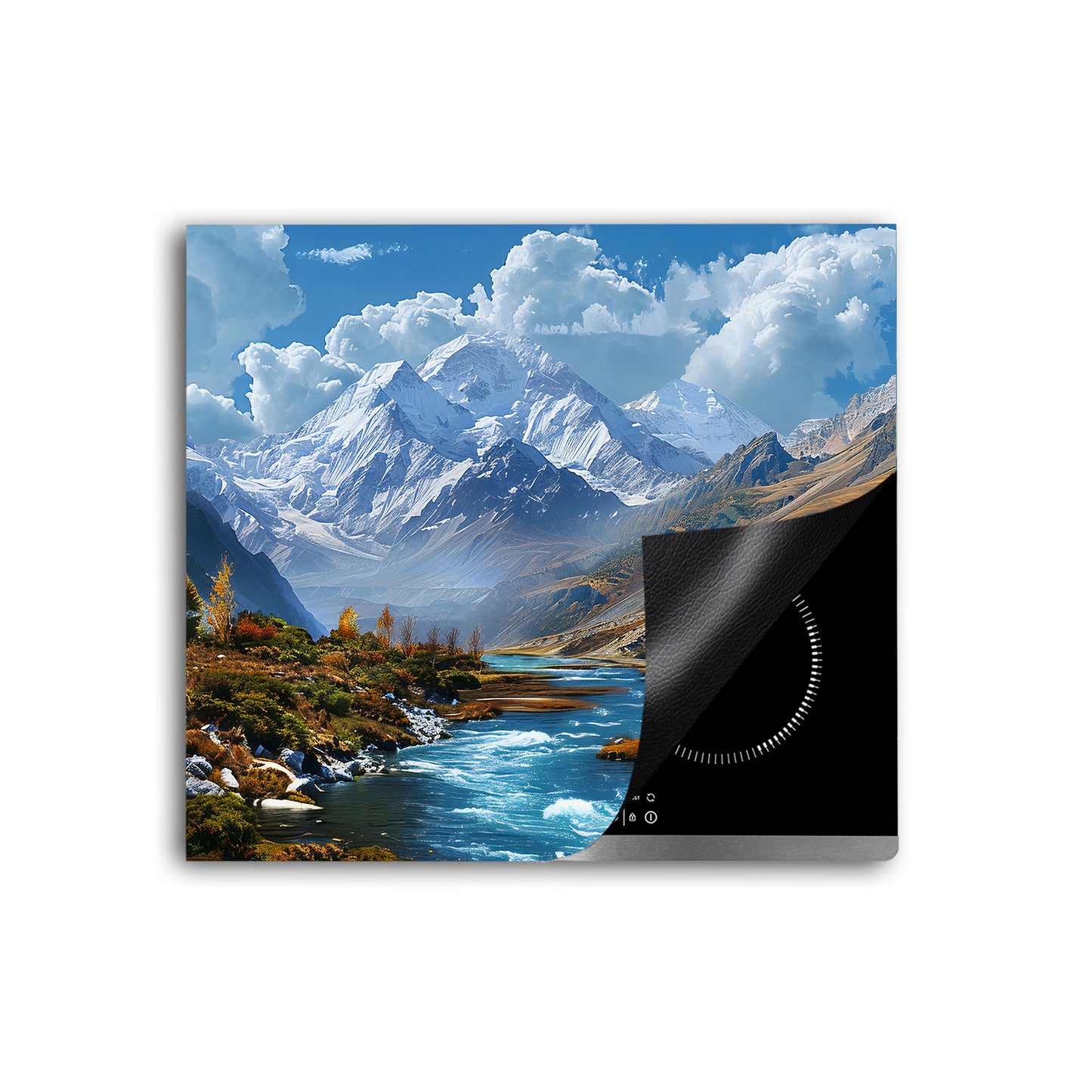 Wunderschöne Landschaft Herdabdeckplatte Induktionsschutz für Ceranfeld & Küche Deko