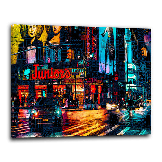 Wandbild USA New York Nights