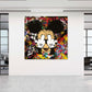 Wandbild Lifestyle Street Art Comic Maus Colour