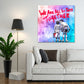 Wandbild Pop Art 2 Kinder We Are All In This Together