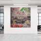 Wandbild Kunstwerk Pop Art Italien, Beautiful Italy