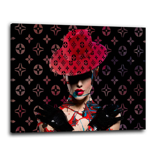 Wandbild modern Frau Abstract Women Style