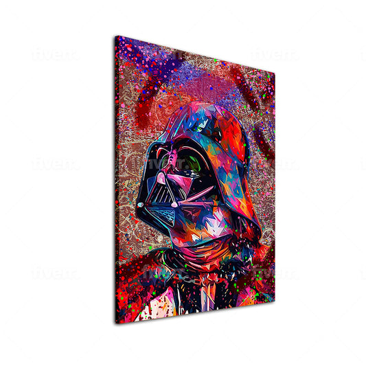 Wandbild Darth Pop Art Abstract Style