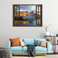 Wandbild Fenster Motivation Florida View Style