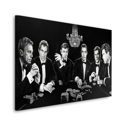 Wandbild modern Bond Family Style Kunst