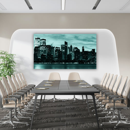 Wandbild New York Beautiful Manhattan Skyline USA