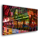 Wandbild Retro Diner Bar Abstract Style