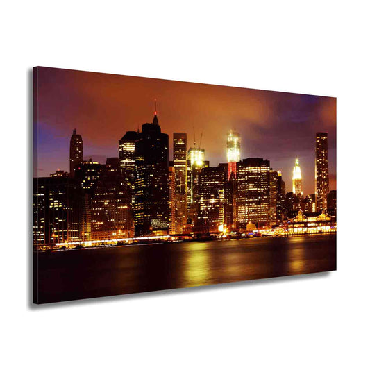 Wandbild USA New York Manhattan Beautiful Skyline